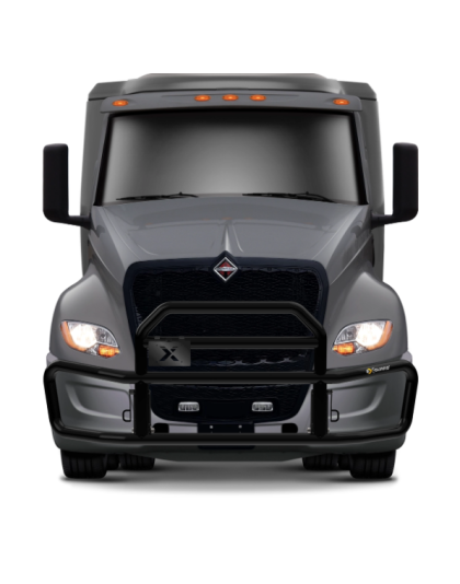 BLACK Grill Guard plastic bumper XG GEN 3 (EXTREME DUTY PLUS) and bracket