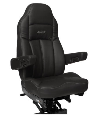 Legacy Silver Black DuraLeather