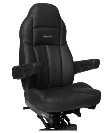 Legacy Silver Black DuraLeather