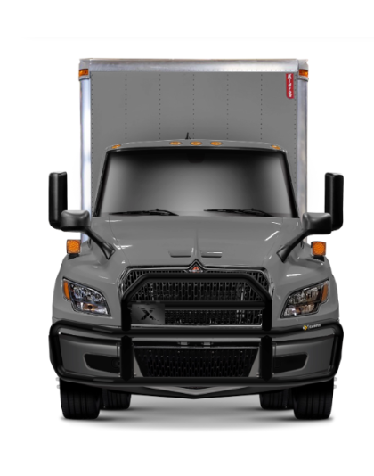 BLACK BUMPER GRILL EXTENDED BUMPER