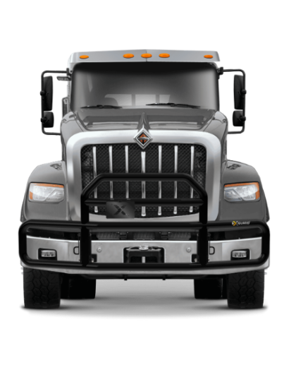 BLACK  BUMPER GUARD WITH INSTALLATION KIT
